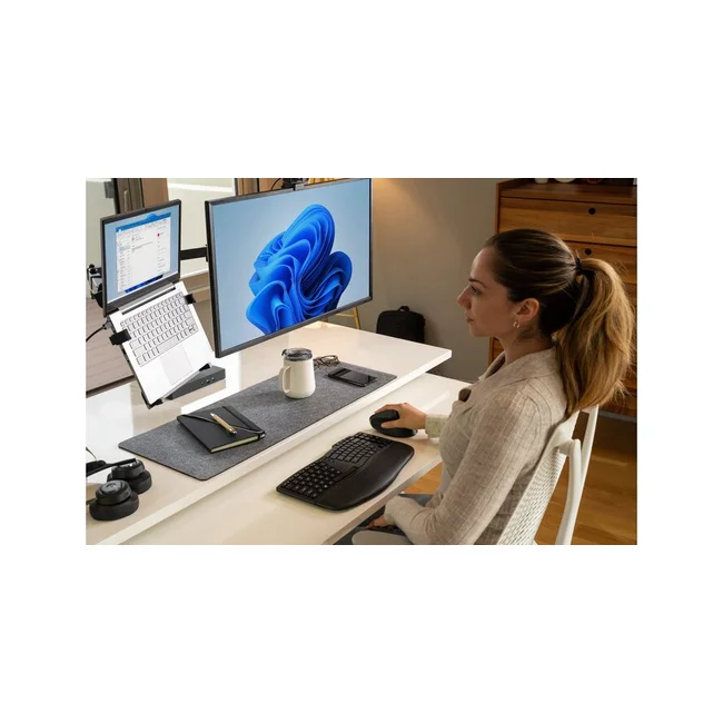 Kensington Pro Fit Ergo KM675 EQ teclado Ratón incluido Oficina RF inalámbrico + bluetooth QWERTY Español Negro image 10