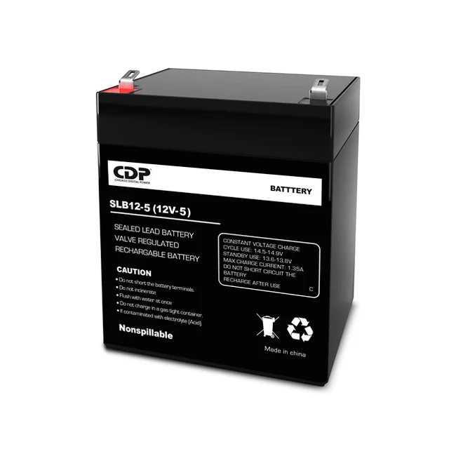 CDP SLB12-5 batería para sistema UPS Sealed Lead Acid (VRLA) 12 V 5 Ah image 4