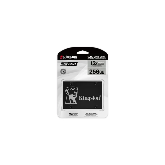 Kingston Technology KC600 256 GB 2.5" Serial ATA III 3D TLC image 8
