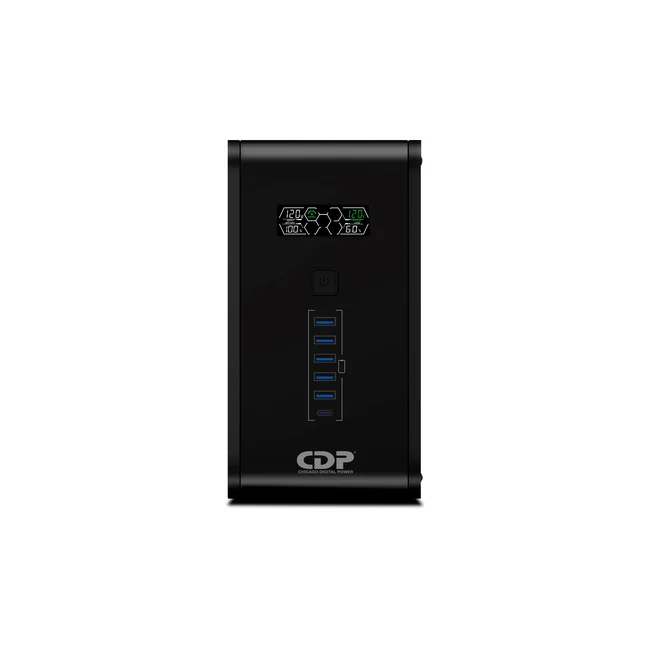 CDP R-SMART1510 sistema de alimentación ininterrumpida (UPS) Línea interactiva 1.5 kVA 900 W 10 salidas AC image 5