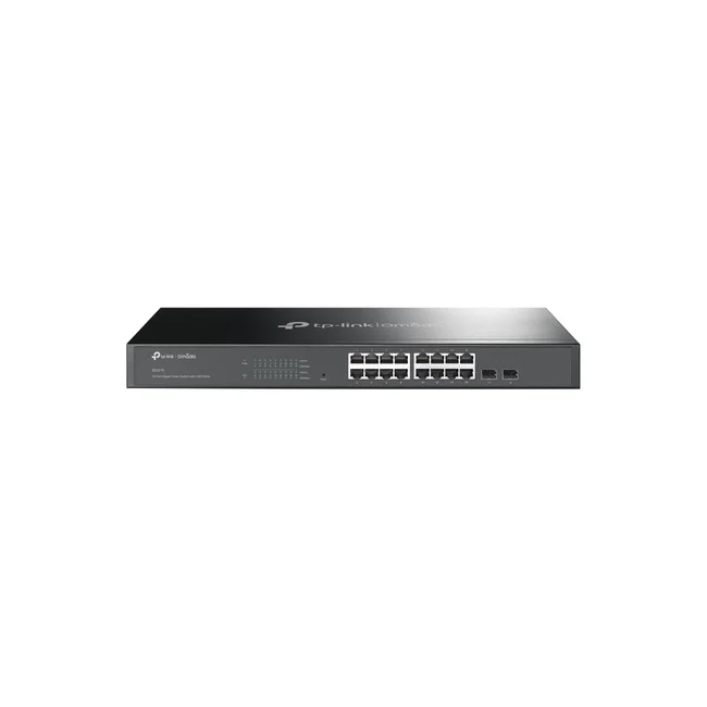 TP-Link Omada SG2218 dispositivo de redes Gestionado L2/L2+ Gigabit Ethernet (10/100/1000) 1U Negro