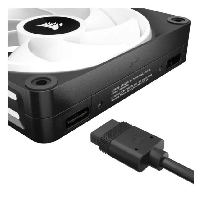 Corsair Air CO-9051002-WW sistema de refrigeración de computadora Gabinete de la computadora Ventilador 12 cm Negro 3 pieza(s) image 4