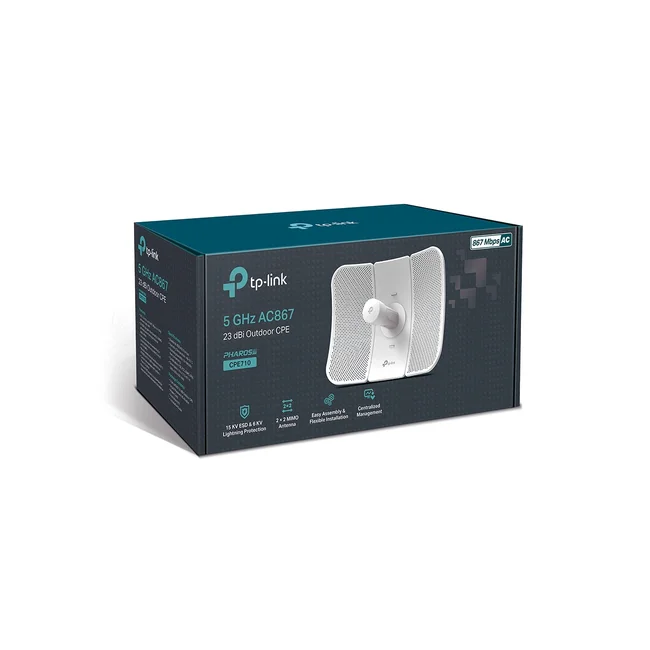 TP-Link CPE710 antena para red Antena direccional PoE/LAN 23 dBi image 13