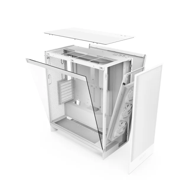 NZXT H7 Flow RGB Midi Tower Blanco image 6