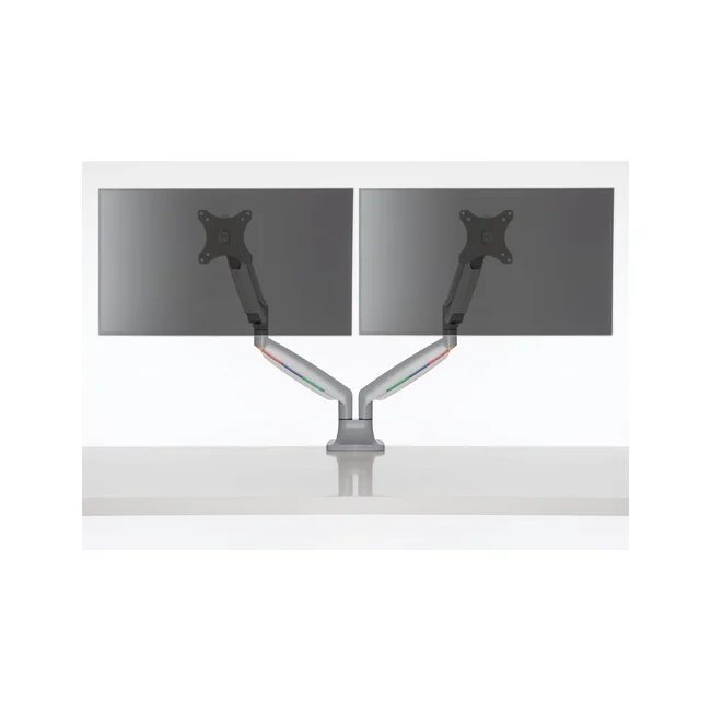 Kensington Brazo SmartFit® de altura ajustable con controles de un solo toque para dos monitores image 11