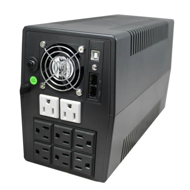 DataShield KS-1500PRO sistema de alimentación ininterrumpida (UPS) Línea interactiva 1.5 kVA 900 W 8 salidas AC image 5