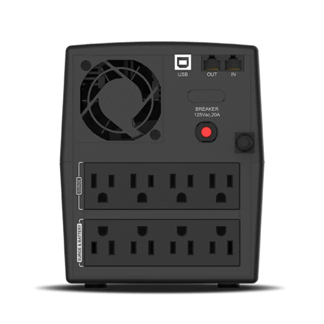 Smartbitt Smart Interactive 2400 sistema de alimentación ininterrumpida (UPS) Línea interactiva 2.4 kVA 1200 W 8 salidas AC image 6