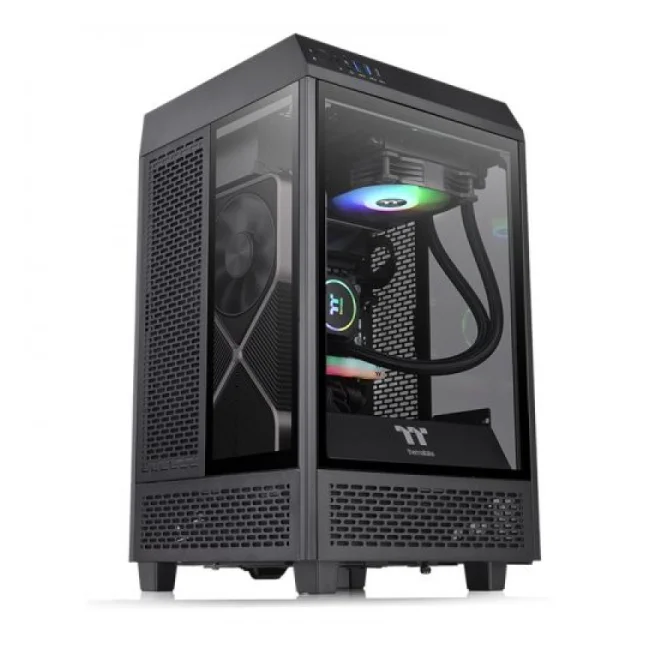 Thermaltake The Tower 100 Mini Tower Negro image 3