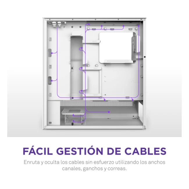 NZXT H5 Flow Midi Tower Blanco image 22