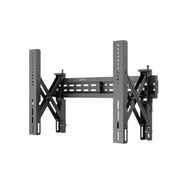 Manhattan Soporte para Videowall de 37" a 70" con sistema Pop-Out, Soporta una pantalla de 37" a 70" de hasta 70 kg (154 lbs.), bloqueo antirrobo, se extiende hasta 220 mm (8.7 pulg.), ajustes de nivel y laterales para una alineación perfecta, negro image 6