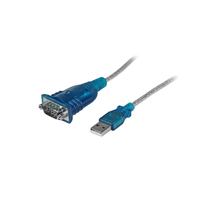 StarTech.com Cable Adaptador USB a Serial RS232 de 1 Puerto Serial DB9 - Macho a Macho