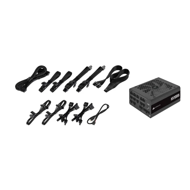 Corsair HXI HX1000I unidad de fuente de alimentación 1000 W 24-pines ATX ATX Negro image 12
