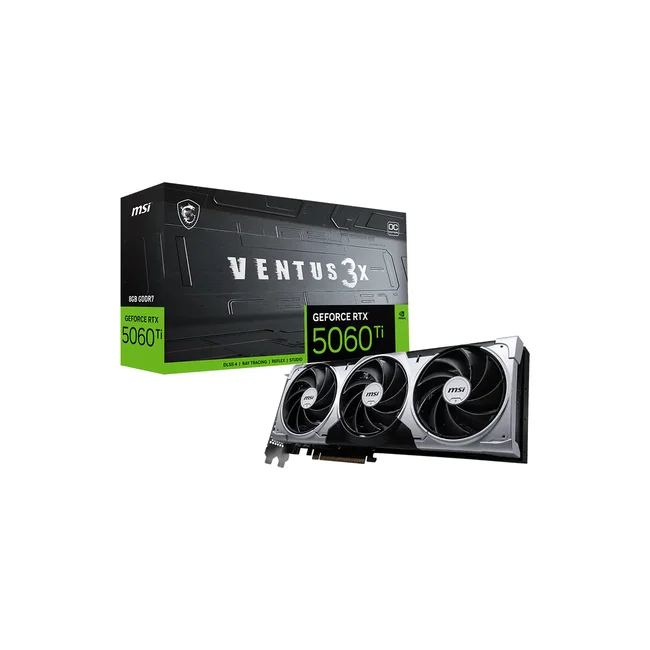 MSI GeForce RTX 5060 Ti 8G VENTUS 3X OC NVIDIA 8 GB GDDR7