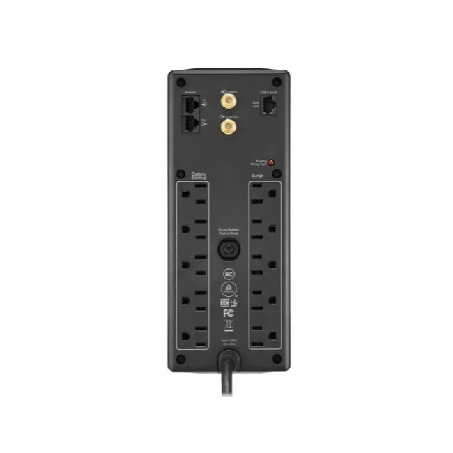 APC BX1350M-LM60 sistema de alimentación ininterrumpida (UPS) Línea interactiva 1.35 kVA 810 W 10 salidas AC image 6