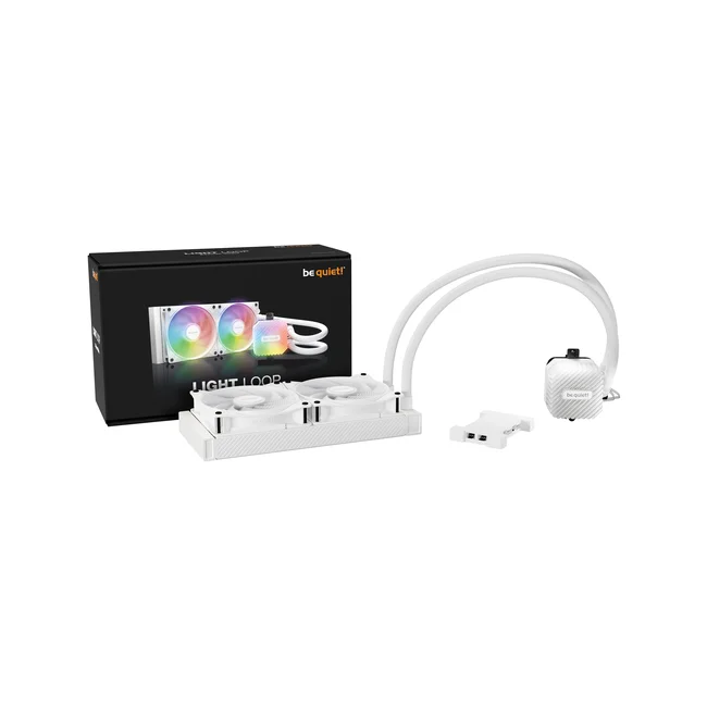 be quiet! LIGHT LOOP 240mm White Procesador Refrigerador de líquidos todo en uno 12 cm Blanco 1 pieza(s) image 6