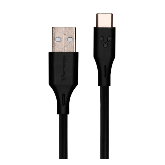 Vorago CAB-C01B cable USB 1 m USB C Negro