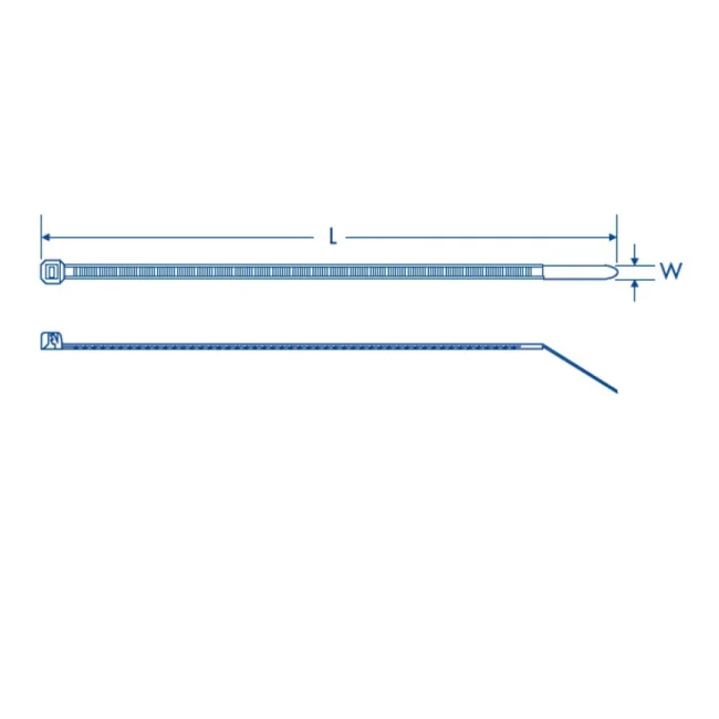 Thorsman TH-190 abrazadera para cable Gris 100 pieza(s) image 5