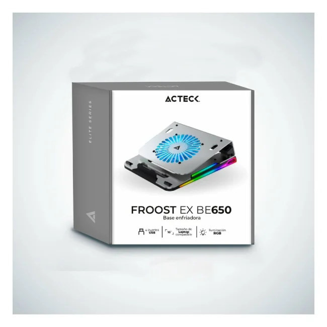 Acteck AC-936156 enfriador para laptop 40.6 cm (16") 1300 RPM Blanco image 6