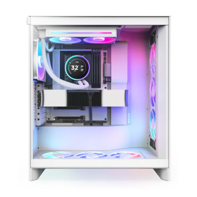 NZXT Kraken Elite 240 RGB Procesador Refrigerador de líquidos todo en uno 12 cm Blanco 1 pieza(s) image 7