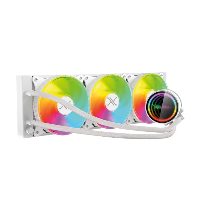 XZEAL XZCO411W sistema de refrigeración de computadora Procesador Kit de enfriamiento líquido 12 cm Blanco