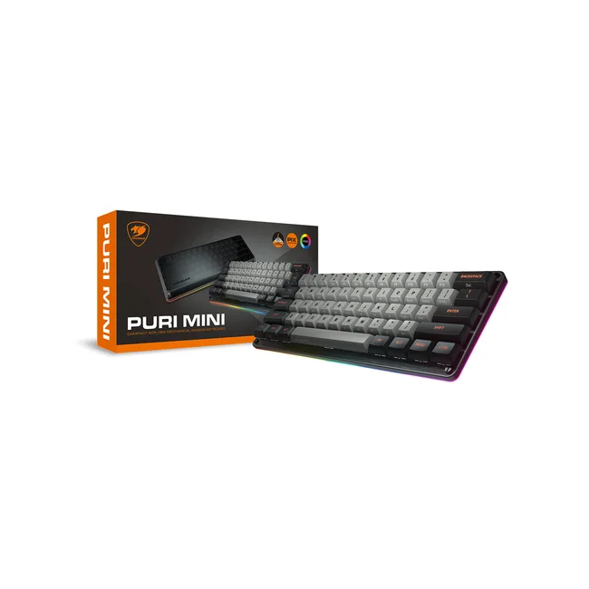 COUGAR PURI MINI teclado Juego USB QWERTY Inglés Negro image 14