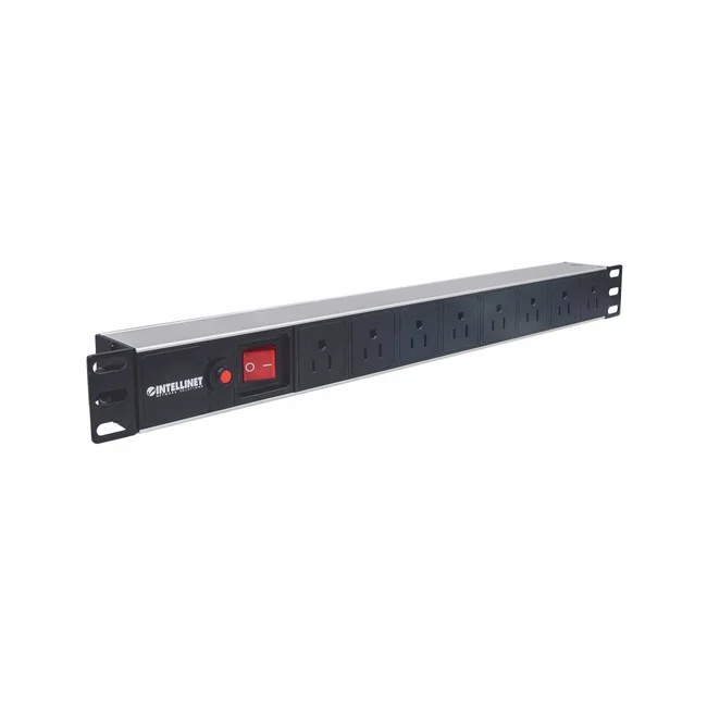 Intellinet Barra multicontacto con 8 salidas para montaje en 1U de rack de 19" - Tipo EU image 10