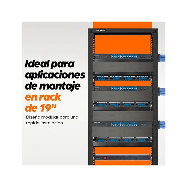 Intellinet Rack de dos postes, 19" image 11