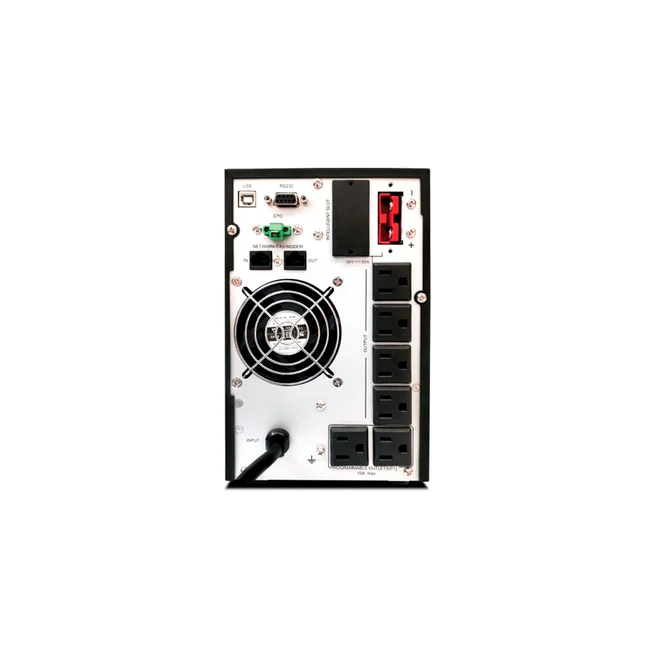 CDP UPO11-1AX sistema de alimentación ininterrumpida (UPS) Doble conversión (en línea) 1 kVA 1000 W 6 salidas AC image 6