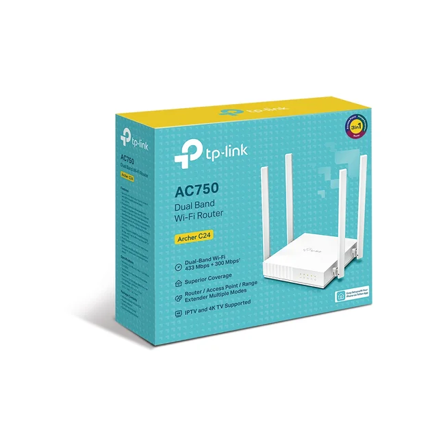 TP-Link ARCHER C24 router inalámbrico Ethernet rápido Doble banda (2,4 GHz / 5 GHz) Blanco image 14