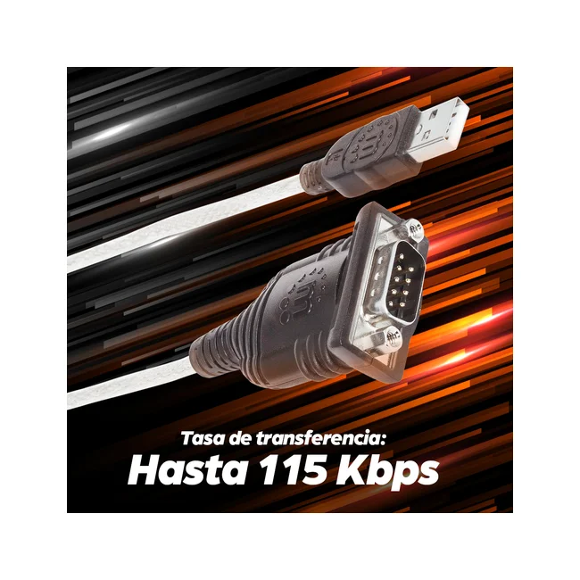 Manhattan Convertidor de USB a Puerto Serial image 16