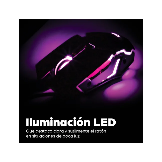 Manhattan Mouse óptico Gaming LED con cable image 13