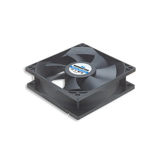 Manhattan 700320 sistema de refrigeración de computadora Gabinete de la computadora Ventilador 8 cm Negro 1 pieza(s) image 8