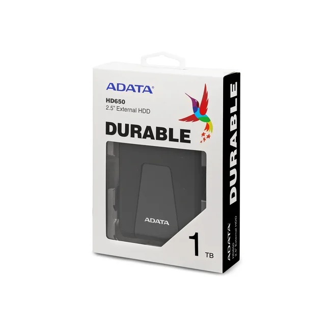 ADATA HD 650 disco duro externo 1 TB 2.5" 2.0/3.2 Gen 1 (3.1 Gen 1) Negro image 12