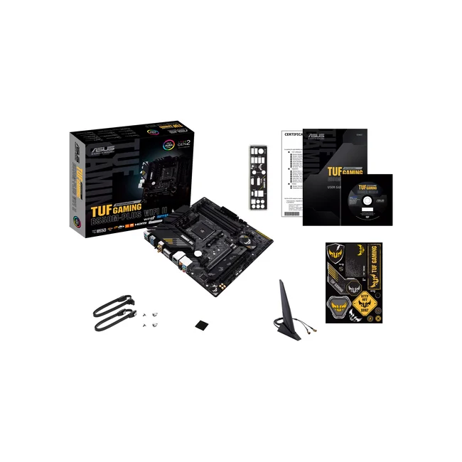 ASUS TUF GAMING B550M-PLUS WIFI II AMD B550 Enchufe AM4 Micro ATX image 9