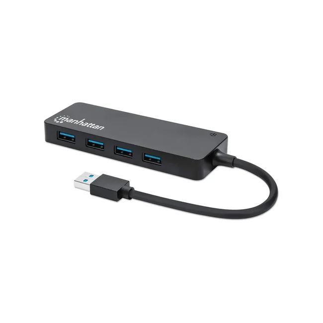 Manhattan Hub USB 3.2 Gen 1 de 4 puertos USB-A image 2