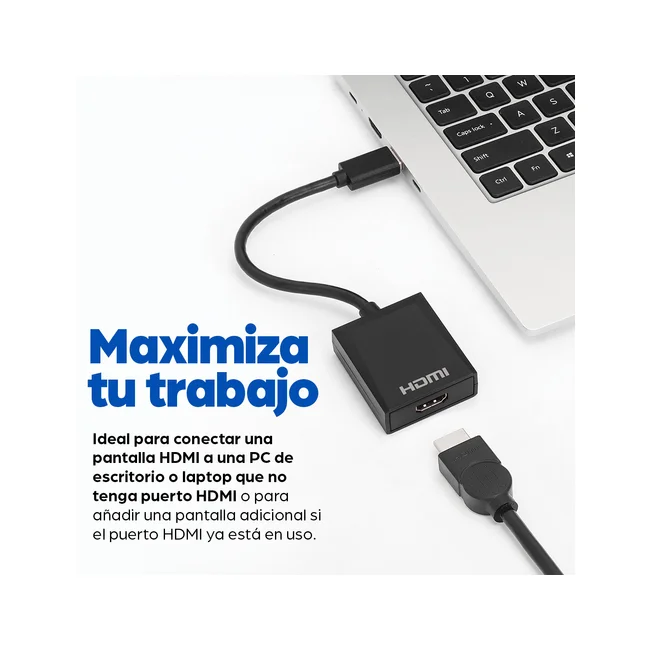 Manhattan Convertidor de USB-A a HDMI 1080p image 11