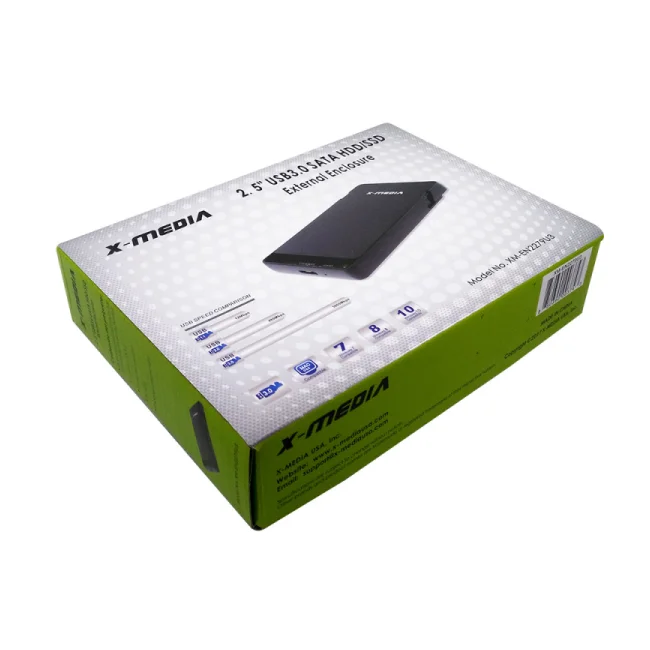 X-Media XM-EN2279U3 caja para disco duro externo Caja de disco duro (HDD) Negro 2.5" image 5