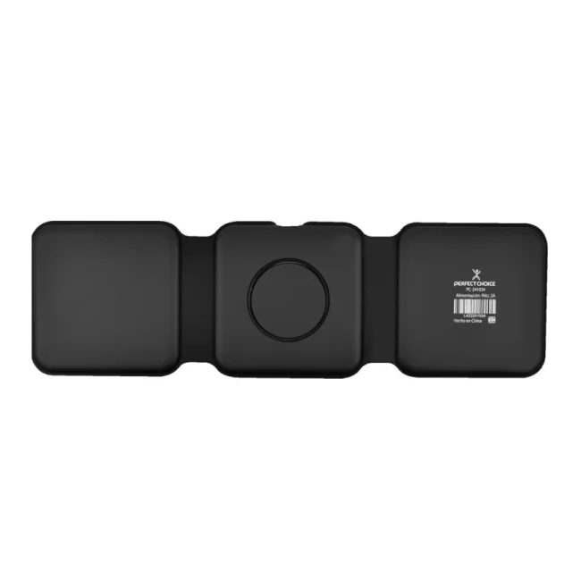 Perfect Choice PC-241034 cargador de dispositivo móvil Audífonos, Smartphone, Reloj inteligente Negro USB Cargador inalámbrico Carga rápida Interior image 7