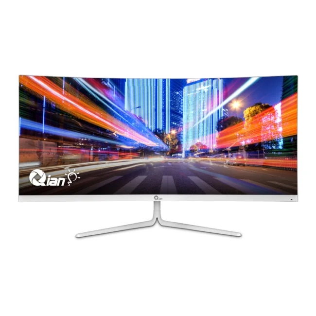 Qian QMC-VA30-01 monitor de computadora 74.9 cm (29.5") 2560 x 1080 Pixeles Full HD Blanco