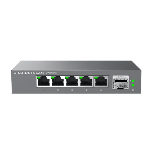Grandstream Networks GWN7701PA dispositivo de redes No administrado Gigabit Ethernet (10/100/1000) Negro image 6