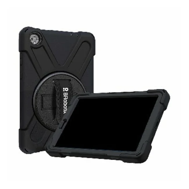 BRobotix 6006153 estuche paa tablet 20.3 cm (8") Funda Negro