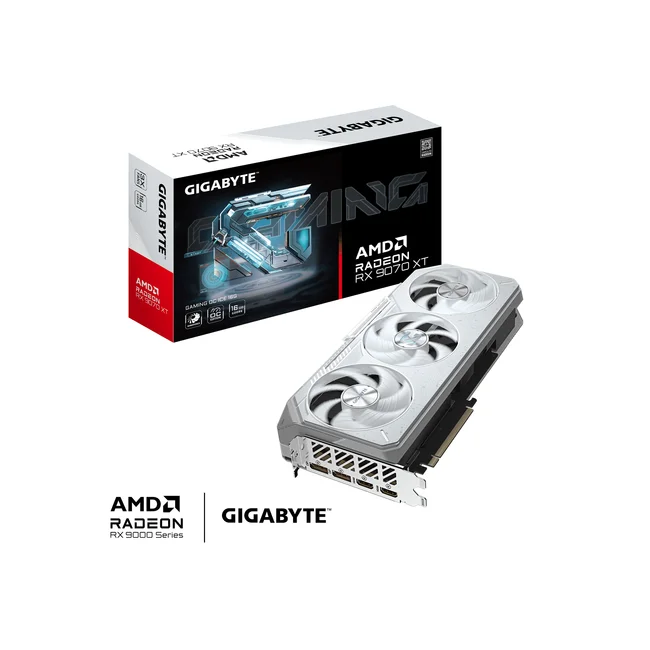 GIGABYTE Radeon RX 9070 XT GAMING OC ICE 16G AMD 16 GB GDDR6 image 3