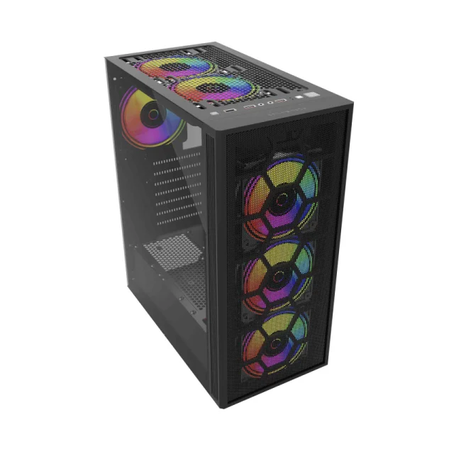 Balam Rush Dragonfly Mesh GM740 Midi Tower Negro image 3