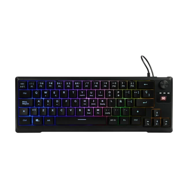 Vorago KB-506 teclado USB QWERTY Español Negro
