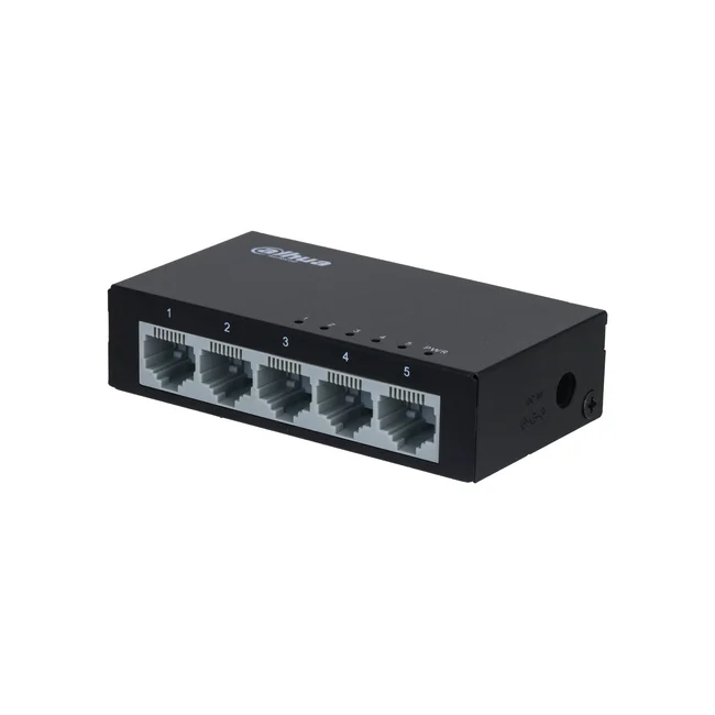 Dahua Technology Access DH-PFS3005-5ET dispositivo de redes No administrado L2 Fast Ethernet (10/100) Negro