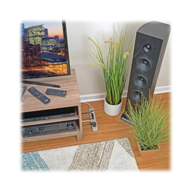 Tripp Lite TLP604 Supresor de Sobretensiones Protect It!, con 6 Tomacorrientes, 1.22 m [4 pies]. Cable, 790 joules, LED de Diagnóstico, Gabinete Gris Claro image 4