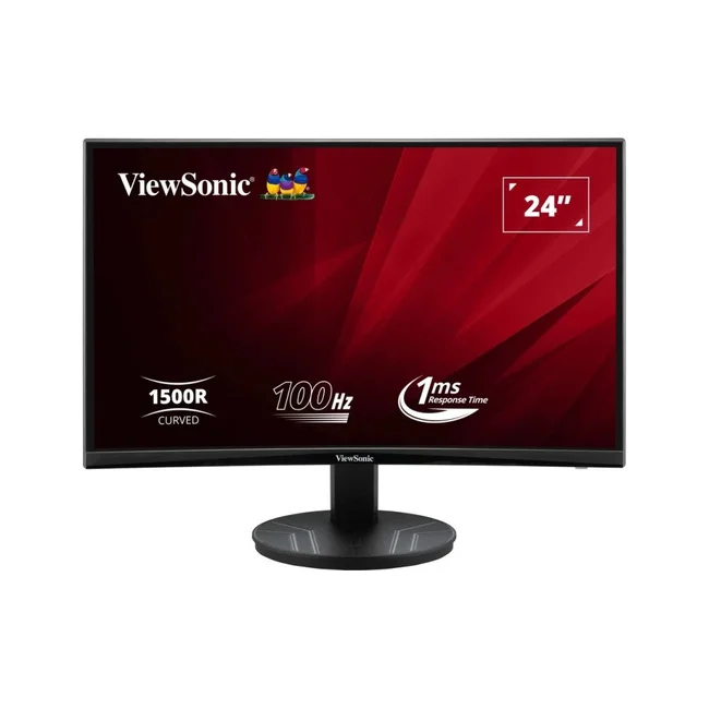 Viewsonic VA VA2416C monitor de computadora 59.9 cm (23.6") 1920 x 1080 Pixeles Full HD LCD Negro