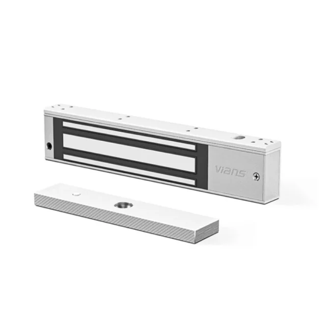 VIANS VI-280AST cerradura electromagnética 280 kg Gris