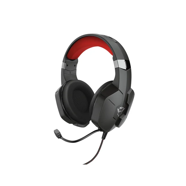 Trust GXT 323 Carus Auriculares Alámbrico Diadema Juego Negro, Rojo image 7