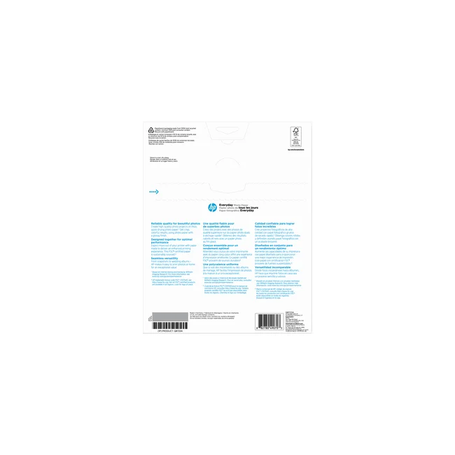 HP Everyday Photo Paper, Glossy, 52 lb, 8.5 x 11 in. (216 x 279 mm), 50 sheets image 8